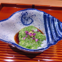 竹ざき - 先付　蛸　オクラ叩き　ポン酢