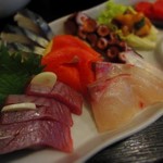 ふみや - この日の刺身は7種類
