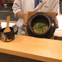 祇園迦陵 - 新生姜の釜飯