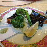 菅乃屋 - とろろ芋のいそべ揚げ