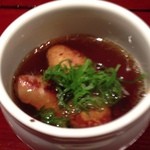 鉄板焼 さがみ (横浜ベイシェラトン ホテル&タワーズ) - フォアグラと五穀米のリゾット風コンソメスープ