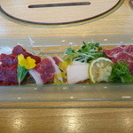 菅乃屋 ＪＲ博多シティ店 - 刺身盛合せ