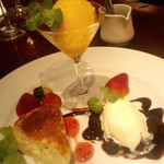 ビストロ シャノアール - ムリ言って盛り合わせて貰ったデザート♪