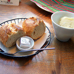 パンとマッシュポテト(2011年クリスマスメニュー)