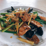 中華料理　香新 - 料理写真:レバーとニンニクの芽炒め