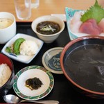 海鮮味処 亀吉 - 料理写真:イカスミ汁定食