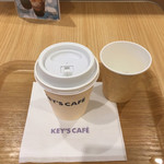 キーズカフェ - ホットコーヒー