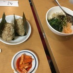 Heijou Reimen Shokudouen - 冷麺とビビンバ、おにぎり980円