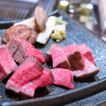 お肉屋 けいすけ 三男坊 - 高森和牛の極上塊焼き