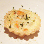 スパイスカフェ - ズワイガニのキッシュ(2011年クリスマスディナー)