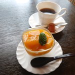 Kan Vege - ランチ2160円のデザートと珈琲