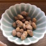 カフェアンドショップ ロータスランド - 納豆
      2019/06/08 モーニングセット
      C set 卵かけご飯 380円
      100%オレンジジュース