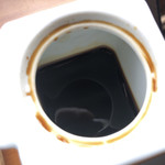 カフェアンドショップ ロータスランド - 自家製醤油
      2019/06/08 モーニングセット
      C set 卵かけご飯 380円
      100%オレンジジュース