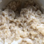 カフェアンドショップ ロータスランド - 白身をよく混ぜ醤油をちょいと
      2019/06/08 モーニングセット
      C set 卵かけご飯 380円
      100%オレンジジュース