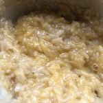 カフェアンドショップ ロータスランド - よく混ぜる
      2019/06/08 モーニングセット
      C set 卵かけご飯 380円
      100%オレンジジュース