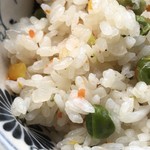 カフェアンドショップ ロータスランド - キャロットライス
      2019/06/08
      週替り おまかせセット 限定20食 550円 11:00〜
      自家製 冷やし中華、野菜のオーブン焼き、キャロットライス