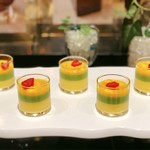 ザ・テラス - マンゴープリンと抹茶のクリーム