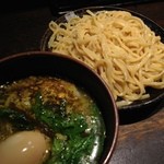 鷹流 - つけ麺　850円＋烏龍煮玉子100円　2011.12