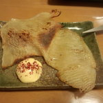 蒼ぞら - エイヒレの炙り　580円