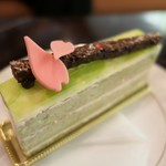 カフェプルミエール - （2019/4月）桜のケーキ