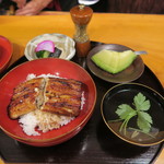 うなぎ屋酒坊・画荘 越後屋 - 鰻重セット
