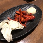 肝どん - タコウインナー