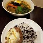 札幌スープカレー専門店エスパーイトウ - エスパーバーグ 1230円