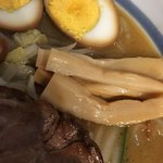 鈴乃屋 - 煮玉子、メンマ