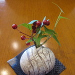 シバベ - 里芋から芽が出たかのようなカワイイ置物。