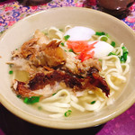 今帰仁城 - ソーキそば