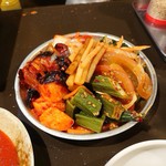 大衆ホルモン焼肉 順 - 2019年6月　キムチ盛り合わせ