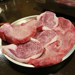 大衆ホルモン焼肉 順 - 2019年6月　タン三種盛り