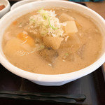 吉田とん汁店 - 【2019年05月】豚汁定食、豚汁アップ。