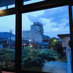 杏苑 - 店内からの眺め