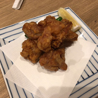 うなぎ和食 しら河 名駅店 - 鶏唐揚げ（名古屋コーチン？）