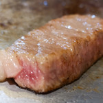 味鉄 - 兵庫産サーロイン焼いてます(2/2)