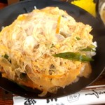 手打ちうどん王将 - 玉子丼アップ