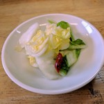 天丼ころも - おつけもの