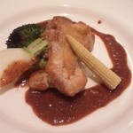 CALLA - メイン料理のチキンソテー