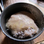 Kobaya Zakkokudou - 7種類の雑穀が入ったご飯と自然薯。