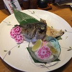 Ajiwaiya - 190518鰤カブト塩焼き980円