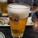 居酒屋かん太 - 生ビール