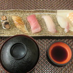 味処 大丸 - 特上にぎり 2200円