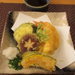 天ぷら盛合せ 950円