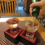 味処 大丸 - 大丸の日本酒は若女将の故郷、佐賀の銘酒が飲める
