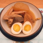 味処 大丸 - おでん盛合わせ 650円