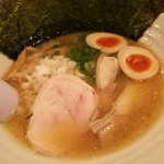 東京 鶏白湯ラーメン ゆきかげ - 黒　濃厚鶏白湯そば　醤油　980円