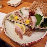 魚家 - のど黒炙り刺身（2,700円）