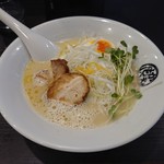 鶏スープらーめん かえもん - 