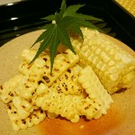 蓬左茶寮 - ＝焼玉蜀黍＝